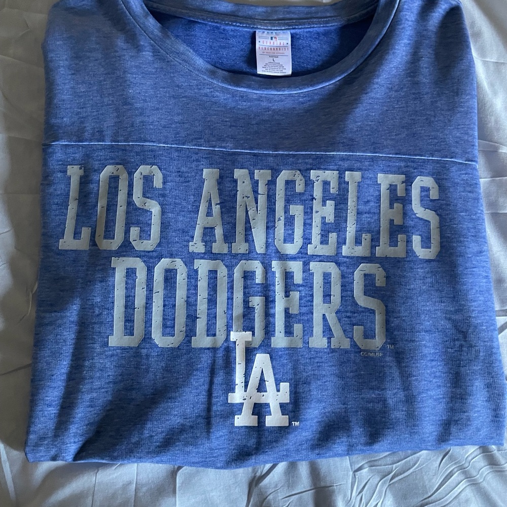 Los Angeles Dodgers Blue Kids Female Sleepwear